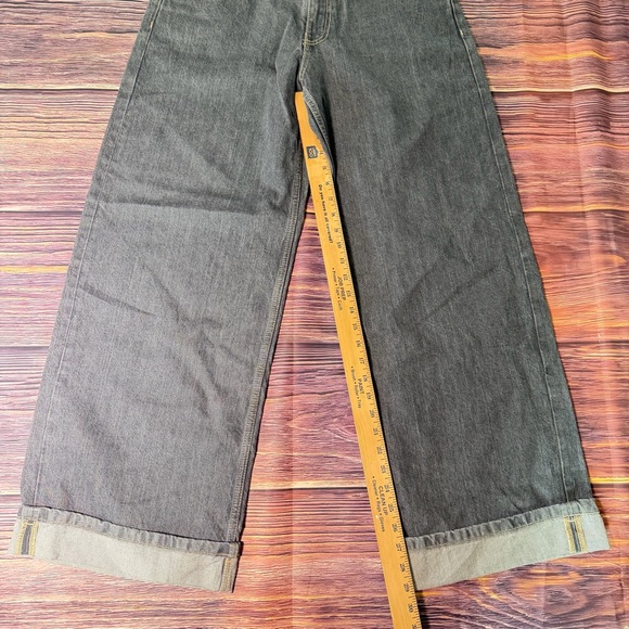 NWOT Zara TRF RELAXED FOLD UP LOW-RISE JEANS size 8 - Picture 7 of 7